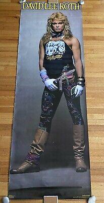 Original 1986 David Lee Roth Poster