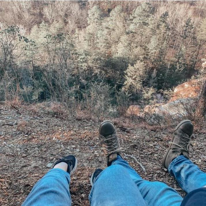 One of Jess and John's many hiking adventures