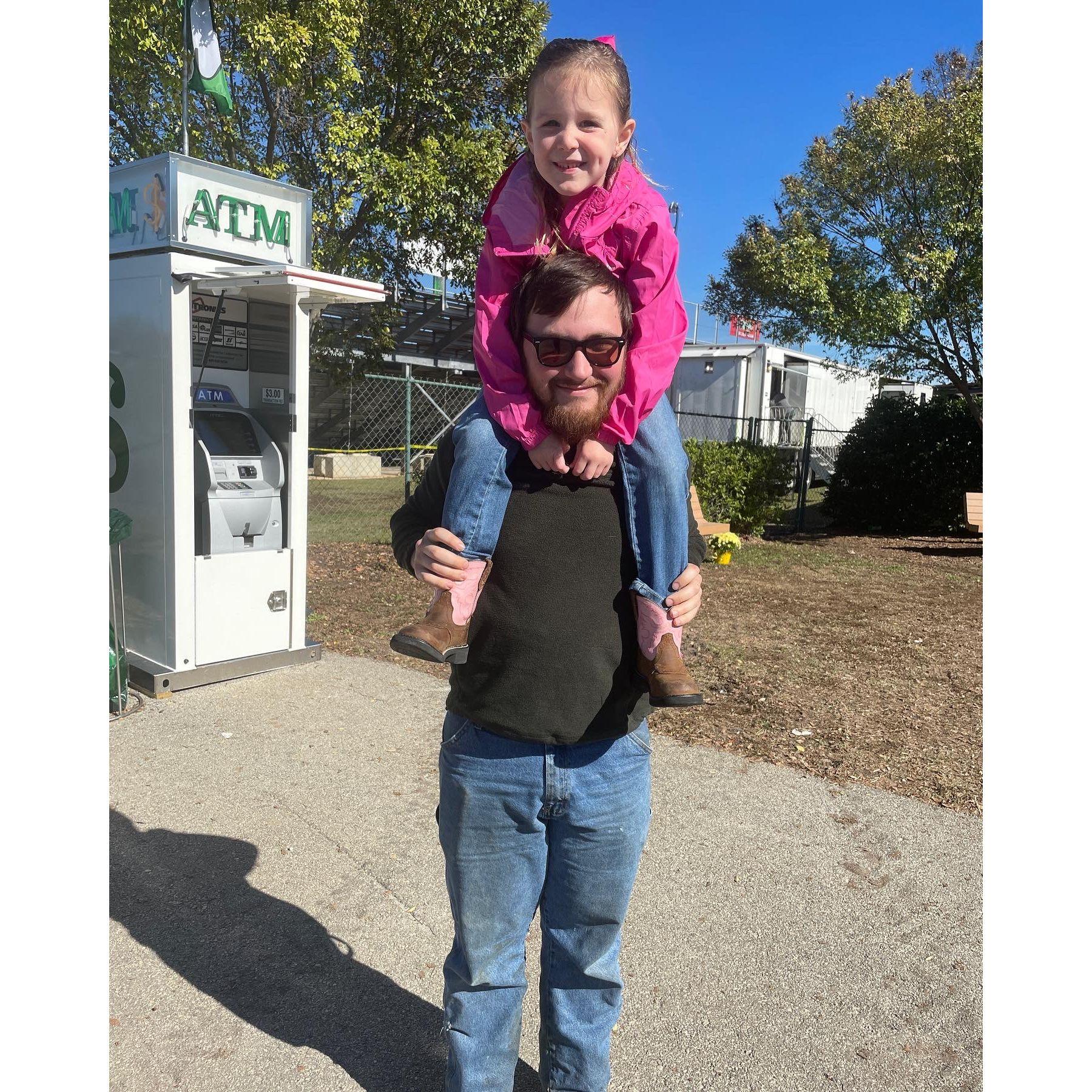 The county fair with Millie!