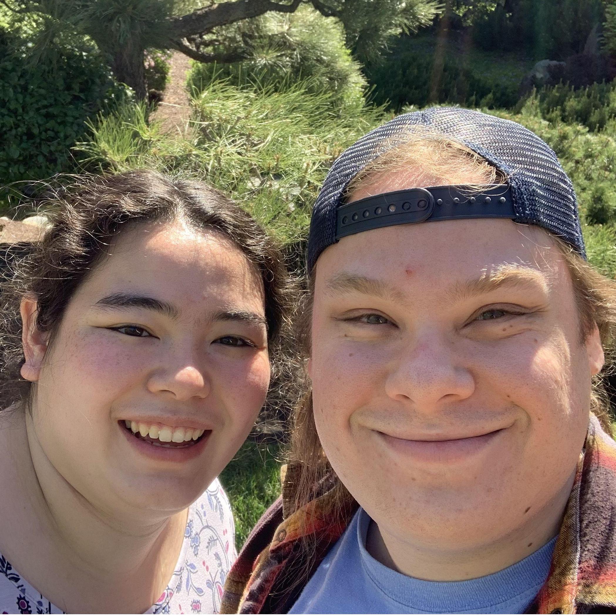 Our first summer vacation in Denver, we went to the Denver Botanic Gardens.