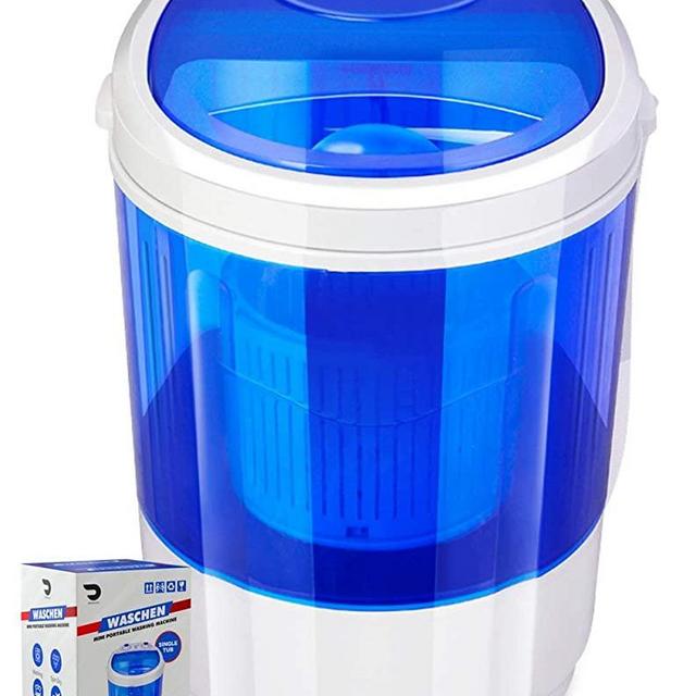 Portable Single Tub Washer And Dryer- The Laundry Alternative- Mini Washing Machine- Portable Clothes Washer And Dryer- Travel Washing Machine- Small Washing Machine For Small Clothes