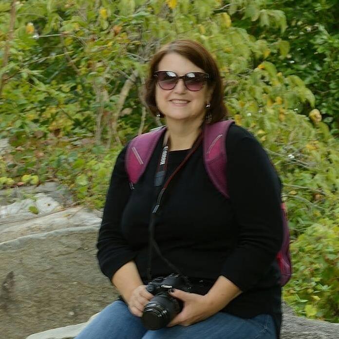 Taking a break during our trip to Harper's Ferry.