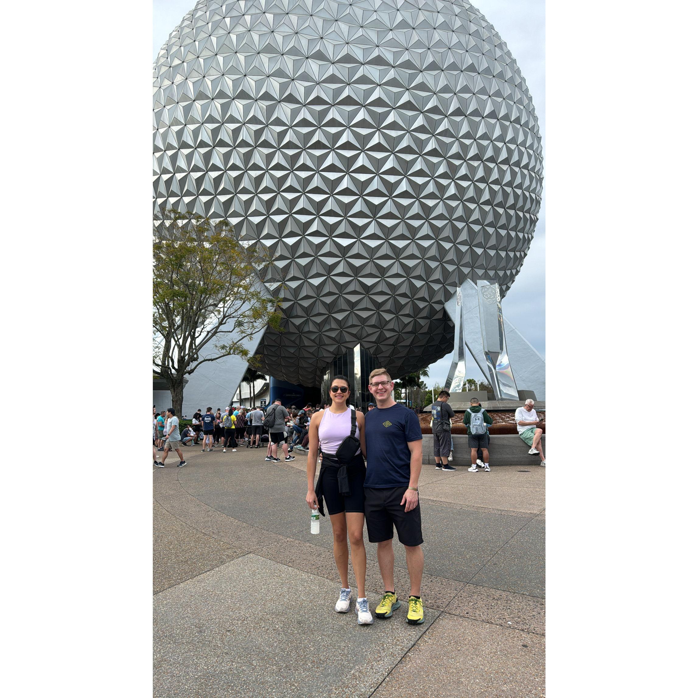 Our trip to Epcot this spring.