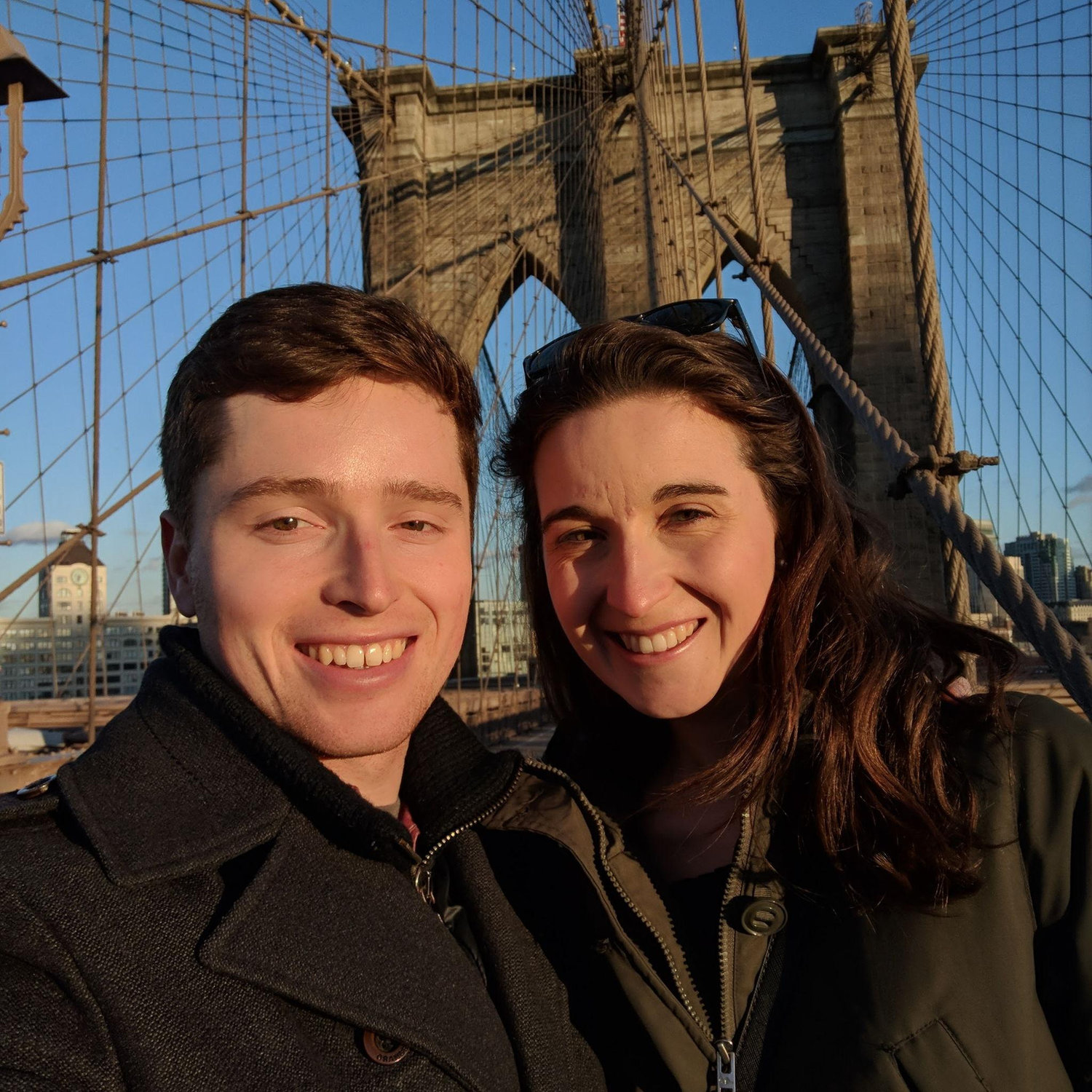 One of our first photos together! New York, 2018