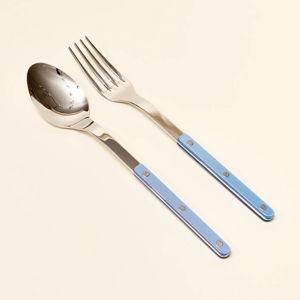Pearly Bistrot Serving Set - light blue
