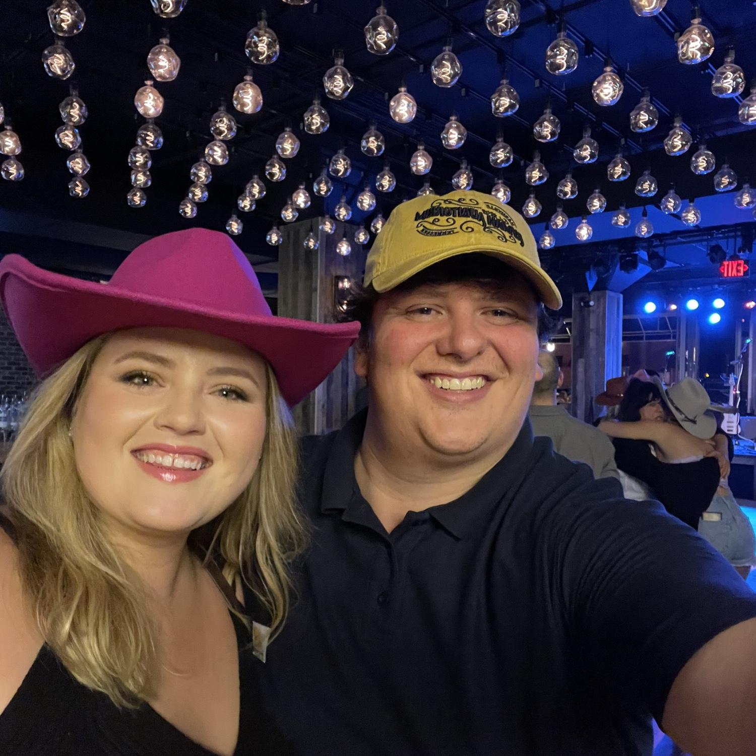Jen took Jordan to Nashville for his 30th birthday!