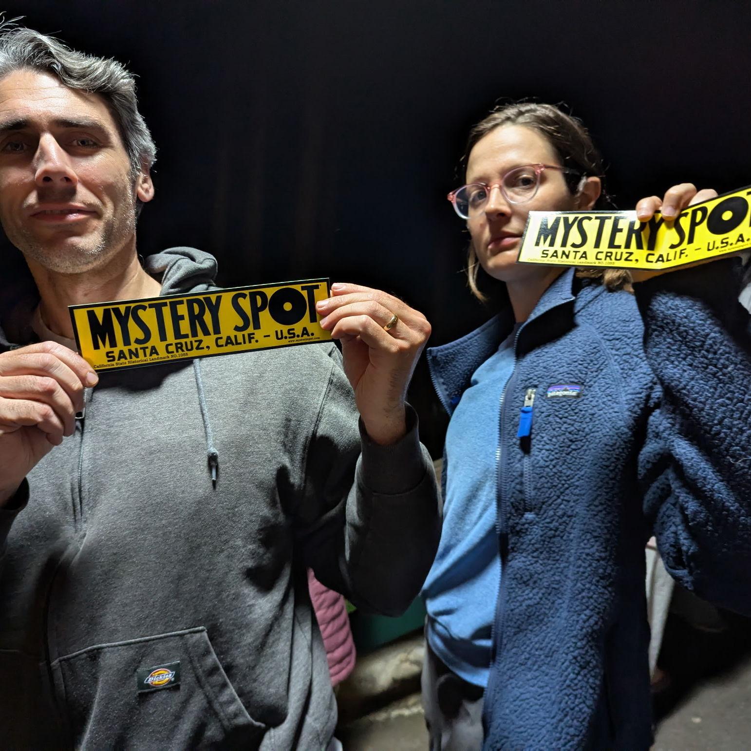 Vibing at the Mystery Spot (photo credit Alfredo Olvera)