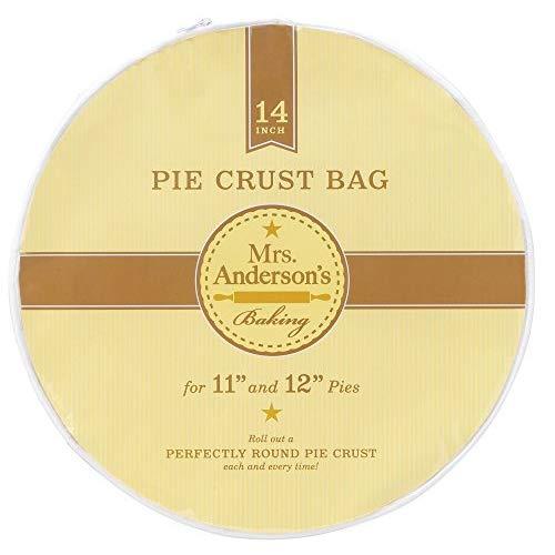 Mrs. Anderson’s Baking 7407 Anderson’s Easy No-Mess Pie Crust Maker Bag, 14-Inches, Clear