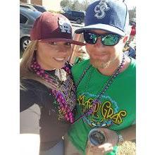 My very first Mardi Gras experience in Pascagoula! I probably had a little too much fun!