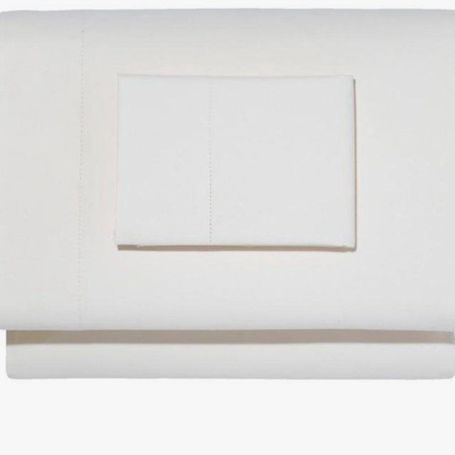 280-Thread-Count Pima Cotton Percale Sheet Set- Queen