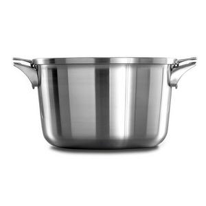 Calphalon Premier Space-Saving Stainless-Steel Stock Pot
