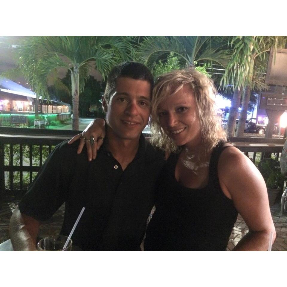 Our first group date in 2015.