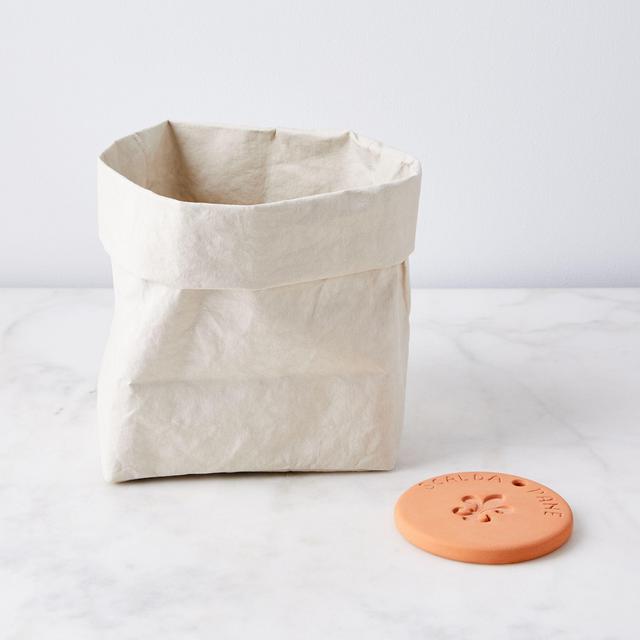 Bread Bag & Terra-cotta Bread Warmer