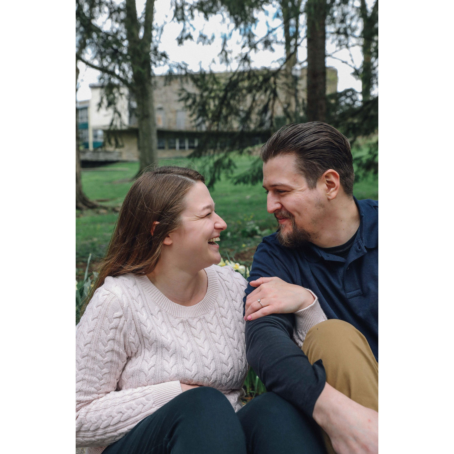 Our very first "professional" photo together!