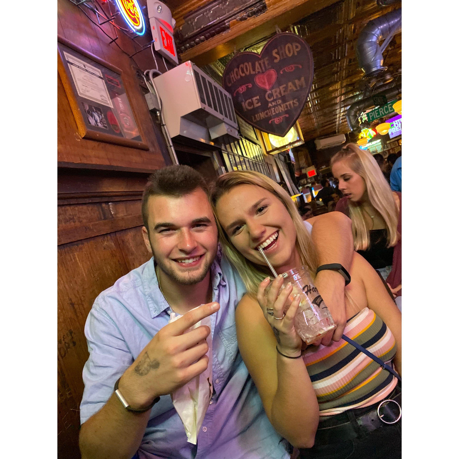At this time, Jess and Thomas were both crushing on each other and knew it. Thomas's buddy pulled him to the side to let Thomas know that Jess was into him. Thomas already knew.