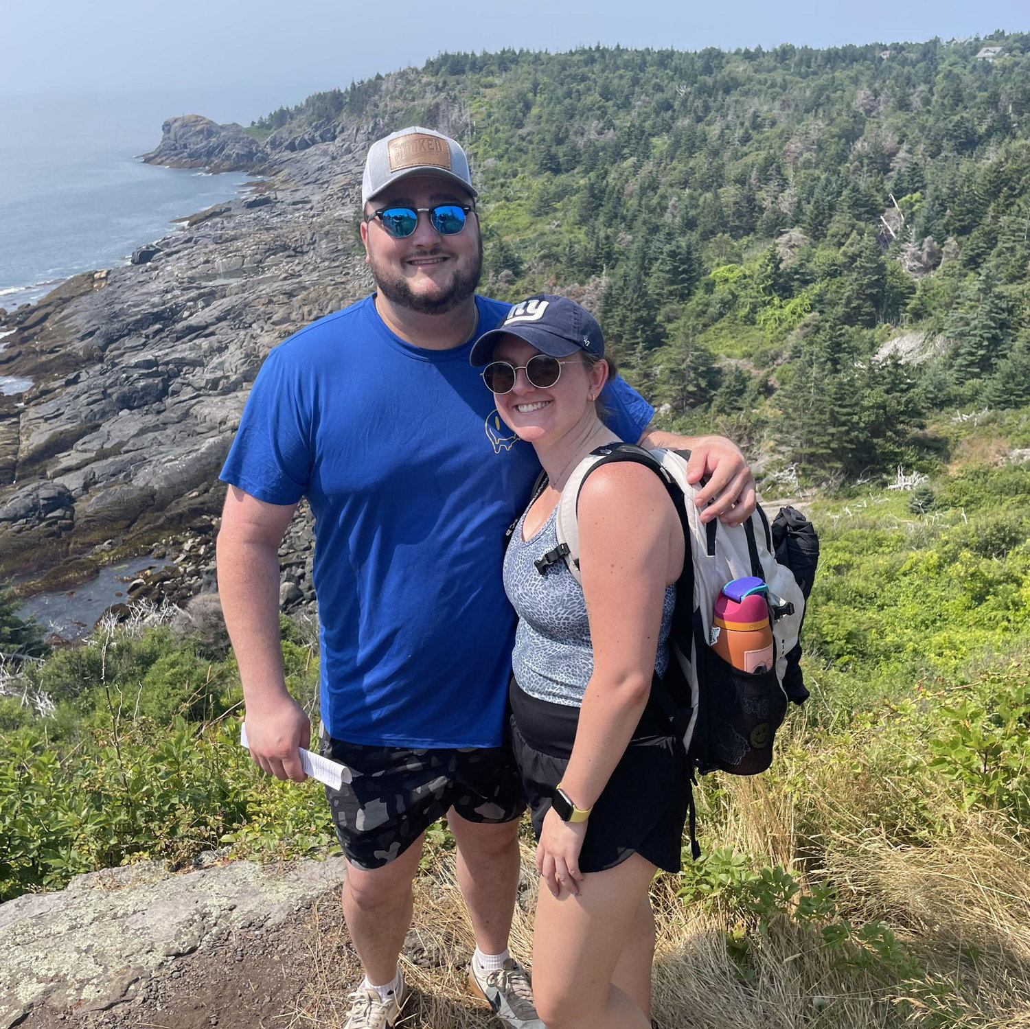 A hike on Monhegan Island in Maine!