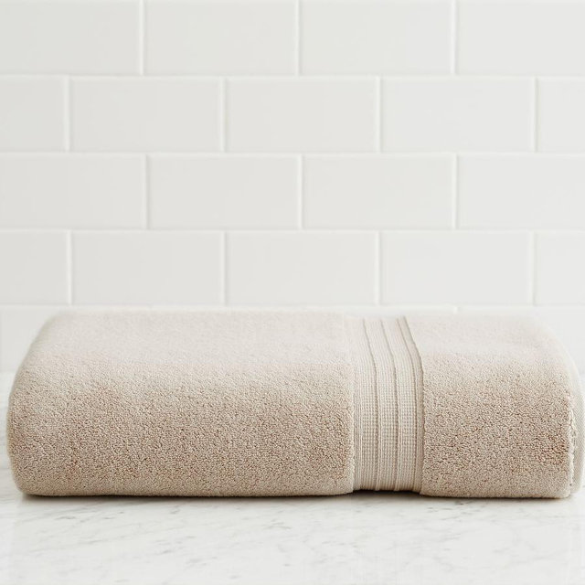 Hydrocotton Organic Quick-Dry Bath Sheet - Taupe