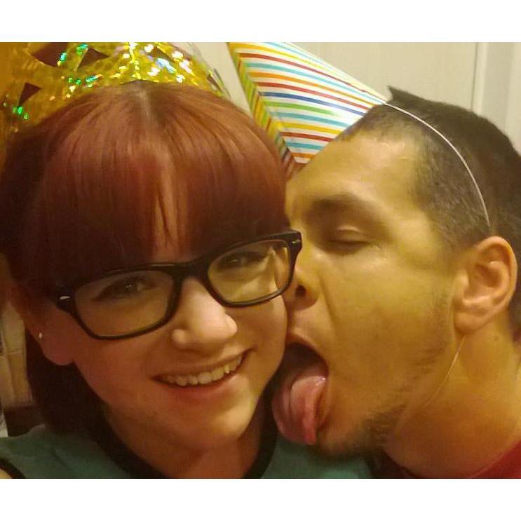This was a New Years party we went to, Josh go trashed and spent the night making me laugh