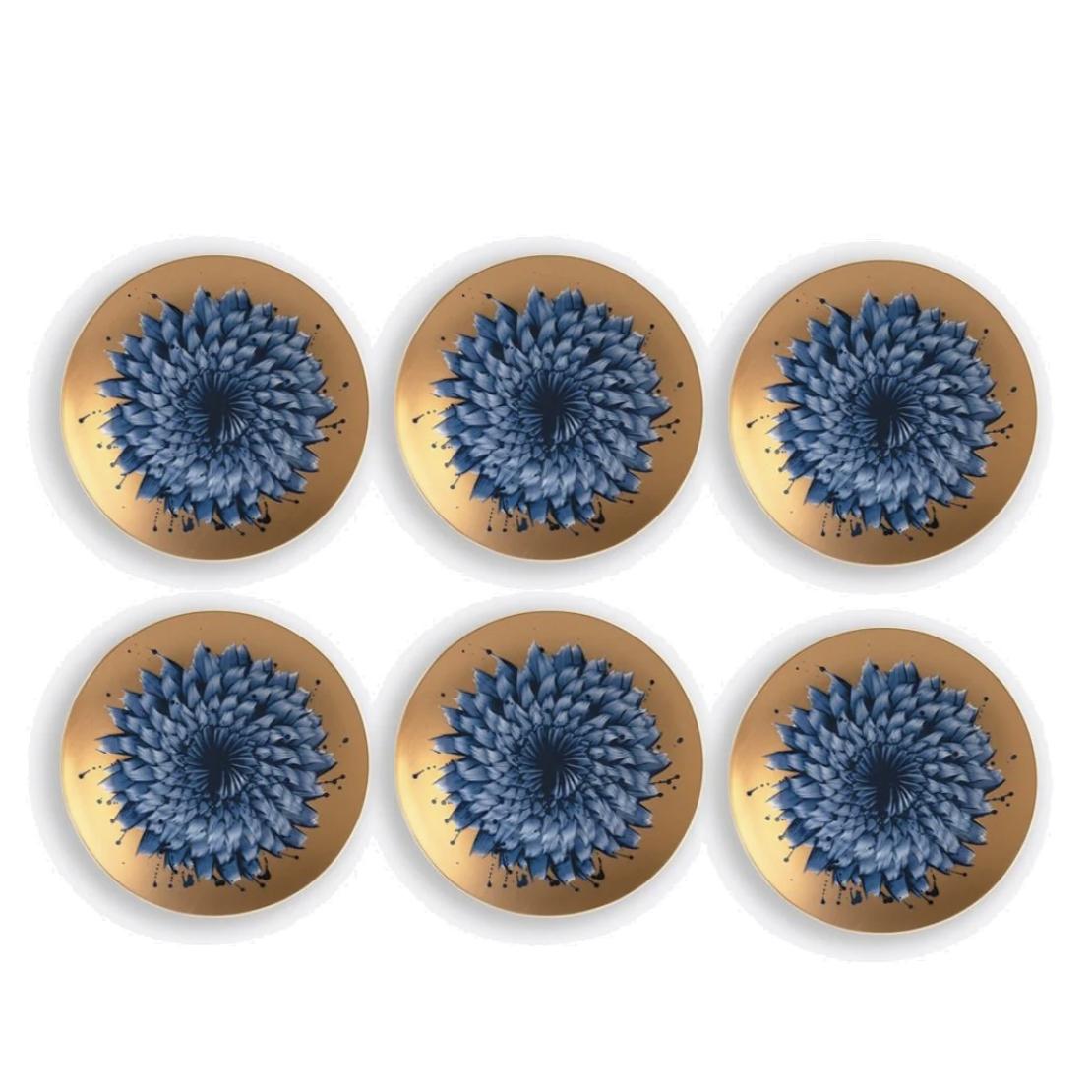In Bloom - Dessert Plate (Set of 6)
