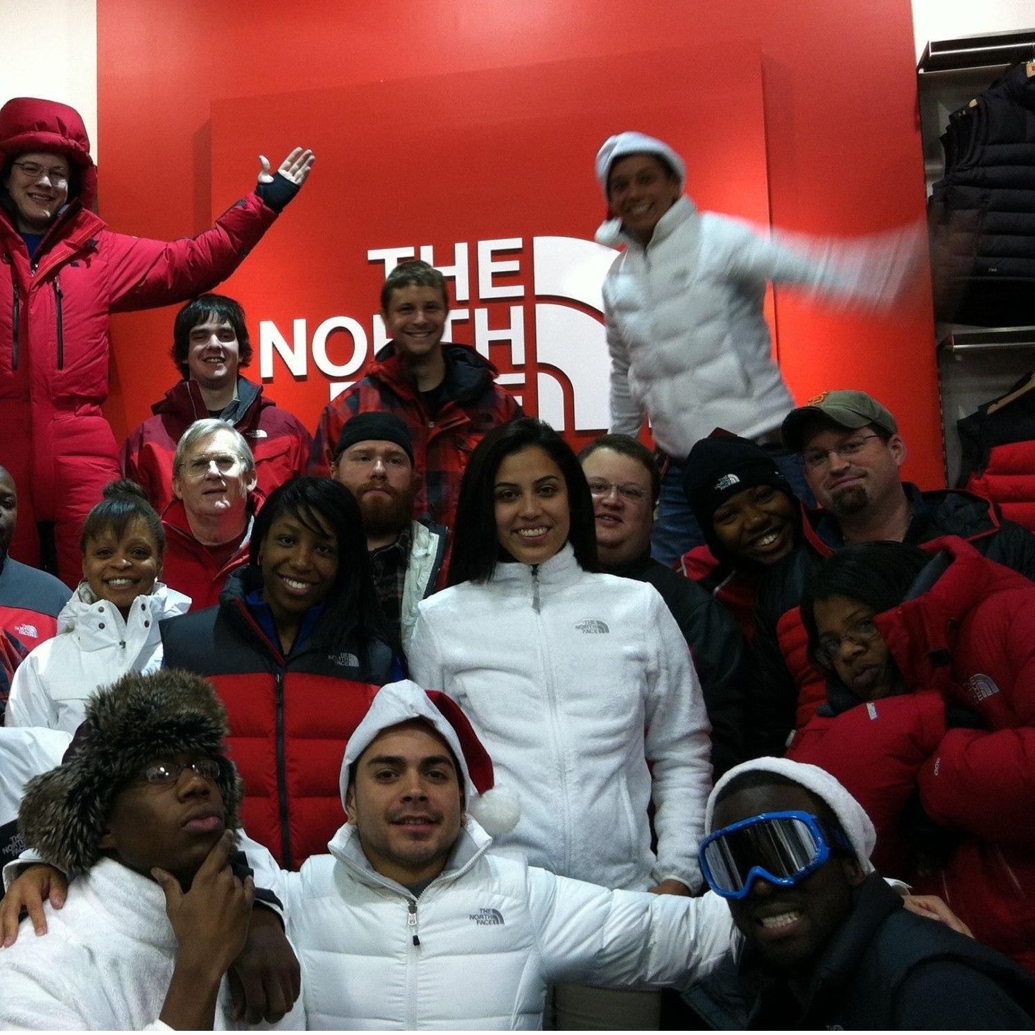 Started at The North Face