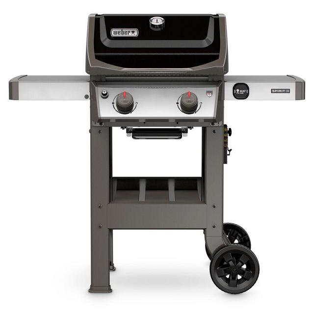 Weber Spirit II E-210 2-Burner Propane Gas Grill in Black