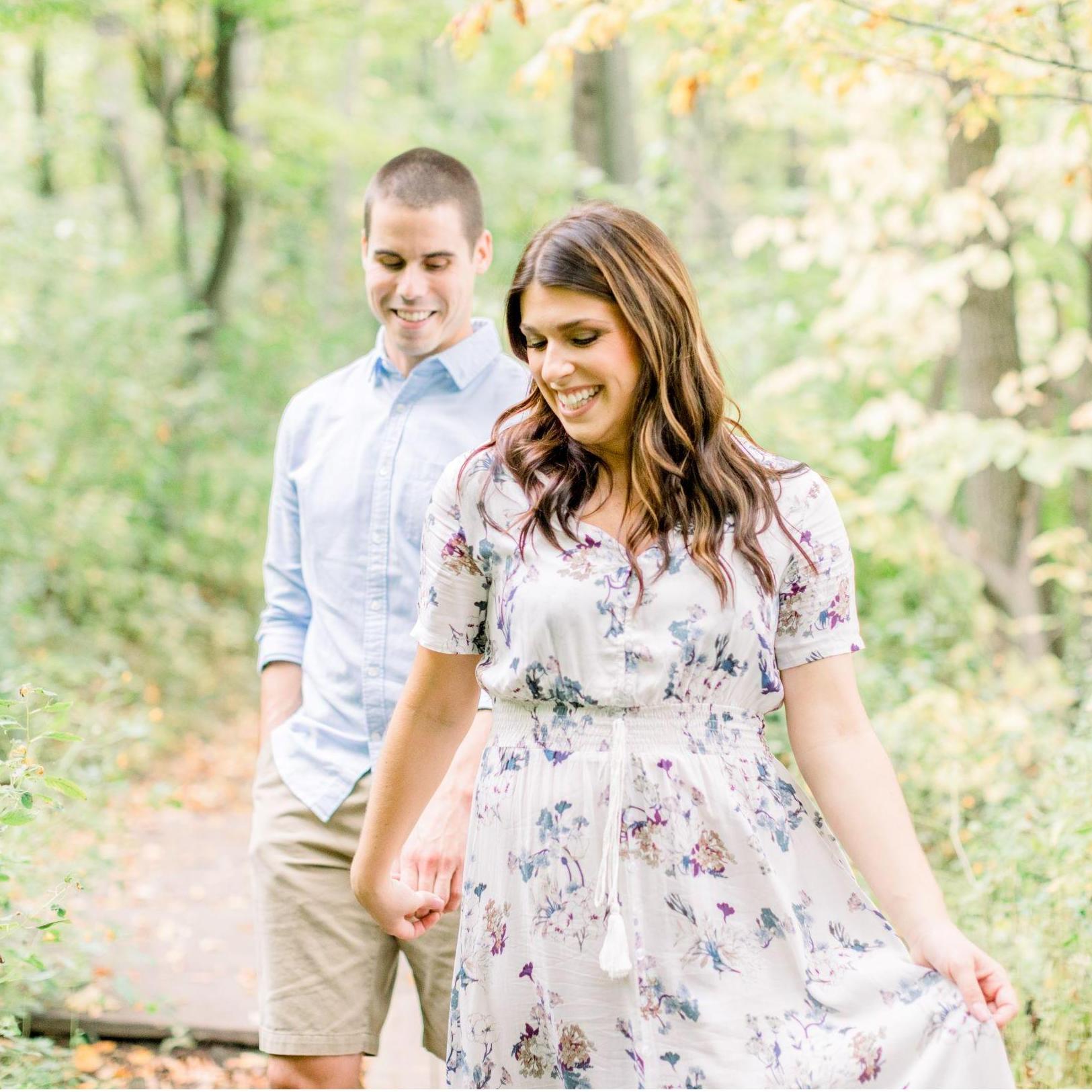 Engagement at High Cliff State Park
