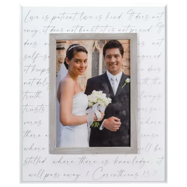 5-Inch x 7-Inch Corinthians Tabletop Picture Frame