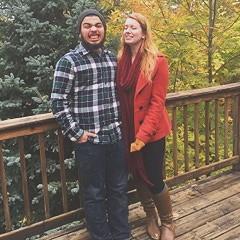 October 19th, 2014:
After a day full of pumpkin patches with Samantha's family! 🎃