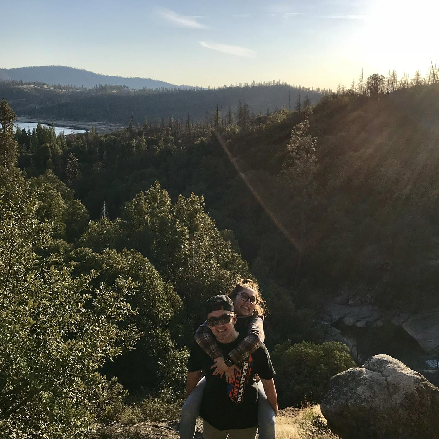 The first picture we took together in February 2018