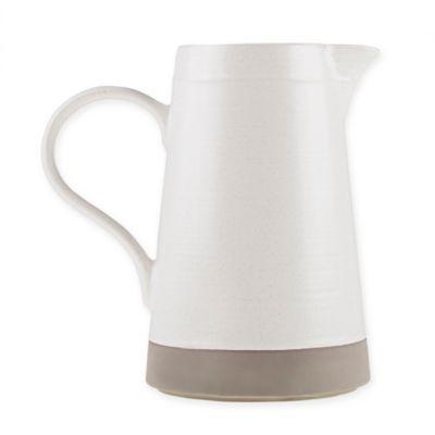Bee & Willow™ Home Milbrook Pitcher in Coconut White