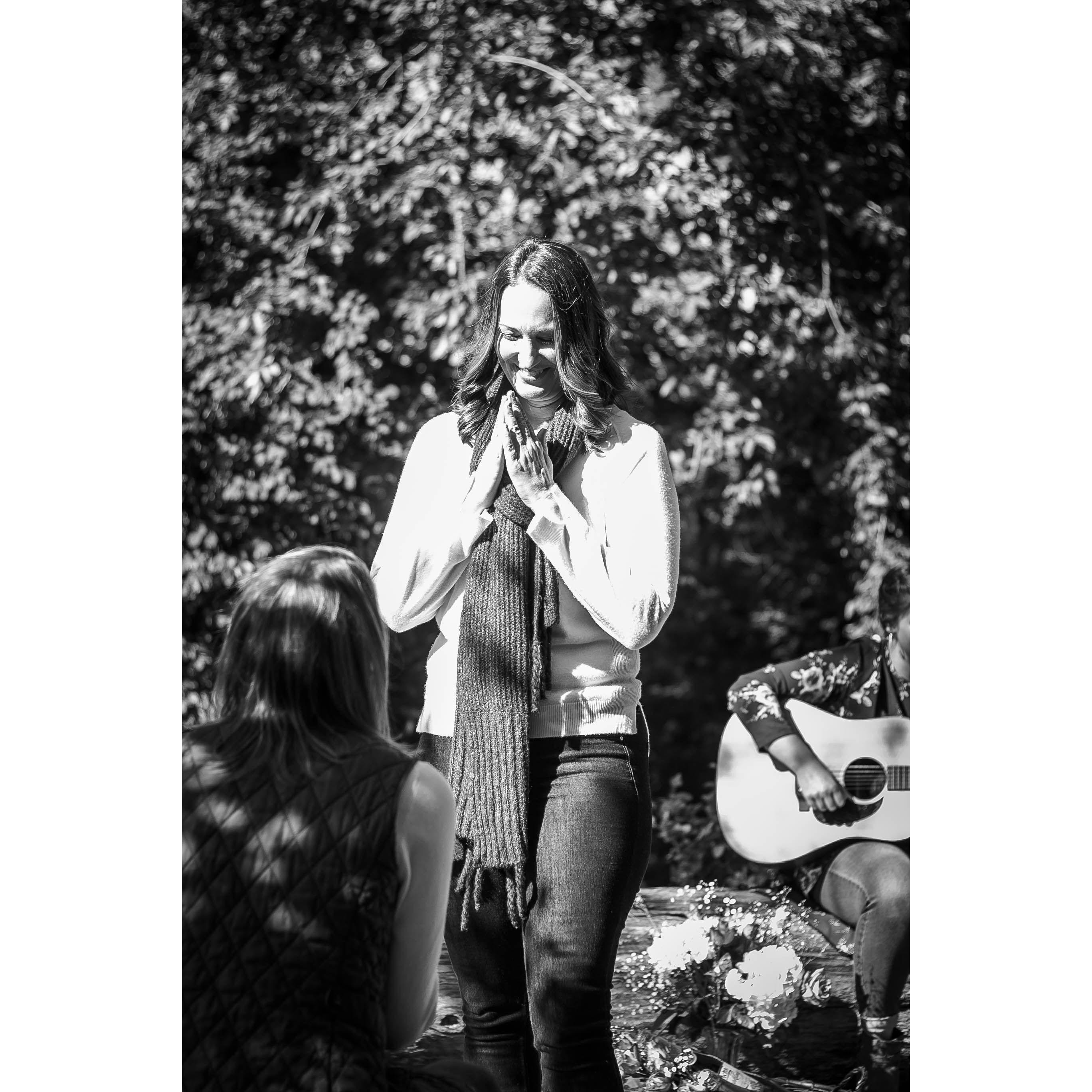 The surprise counter-proposal! We were so lucky to get this moment captured.