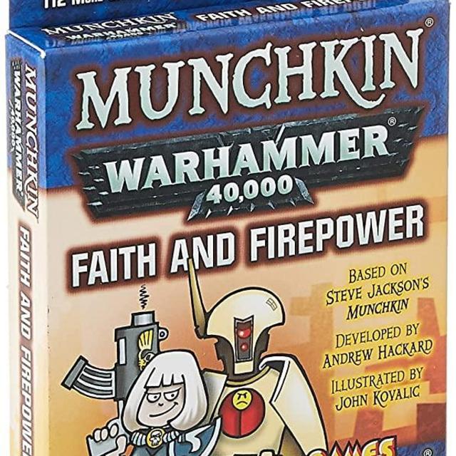 Steve Jackson Games Munchkin Warhammer 40000 Faith and Firepower
