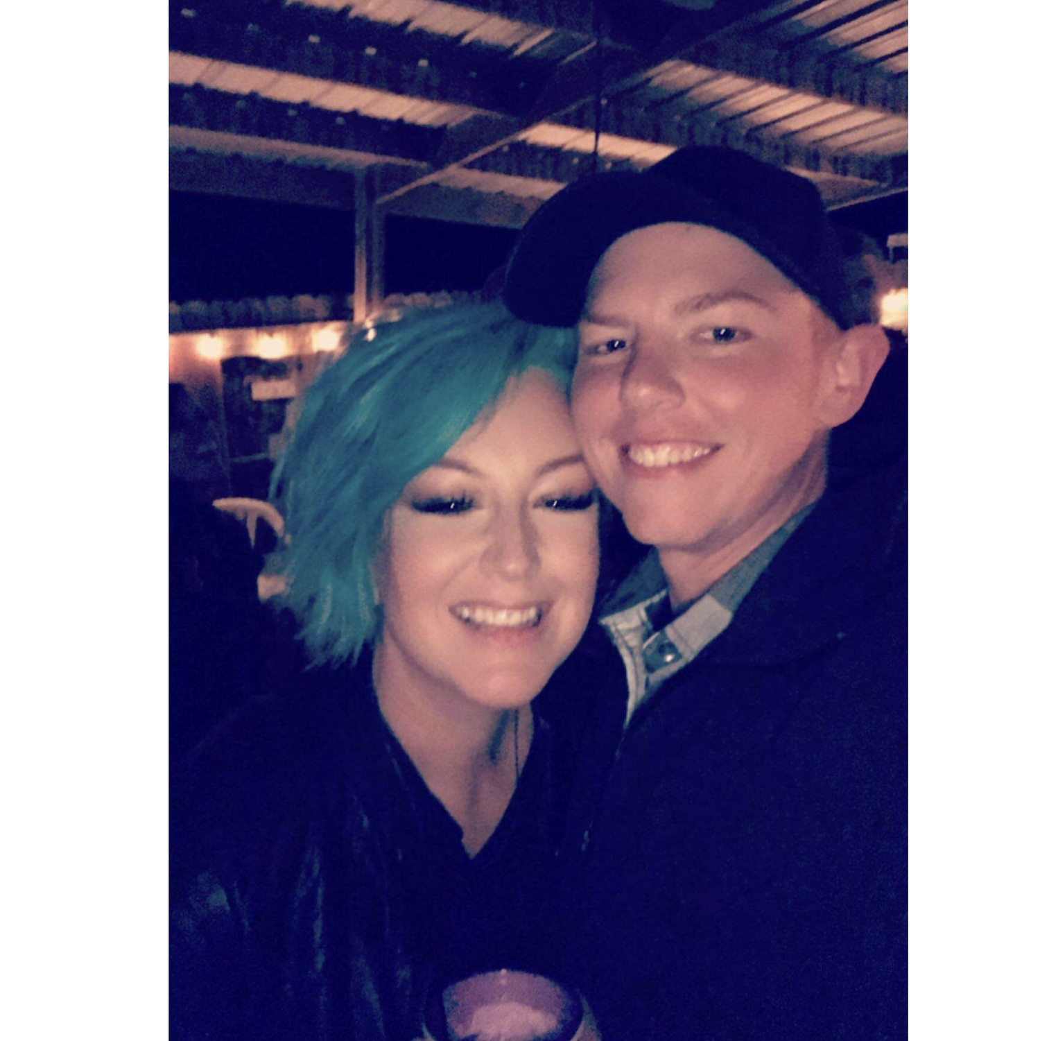 We both saved a few of the photos from the first time we dated. We probably both knew we would always come back together. 2018