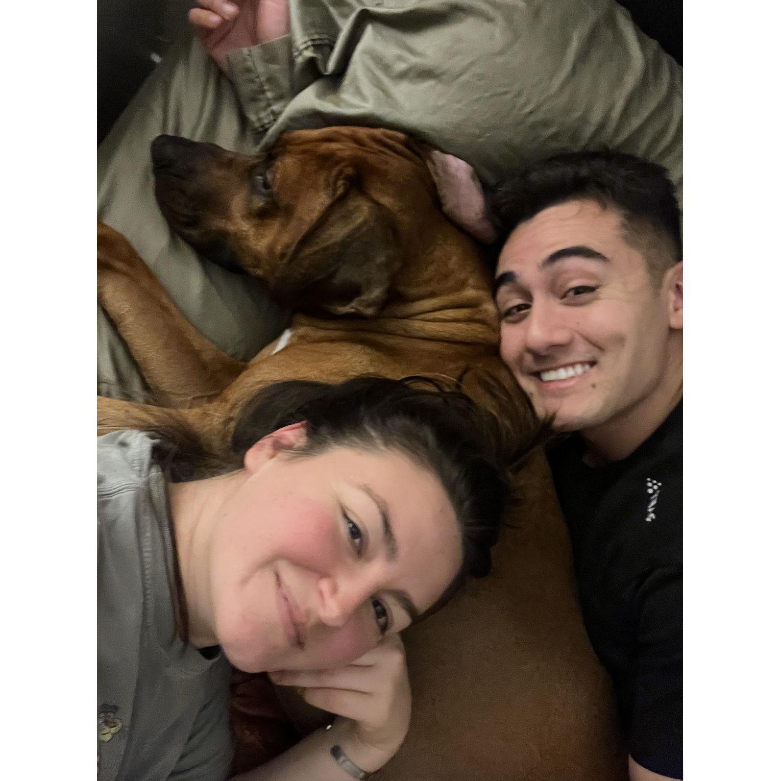 snuggles :)