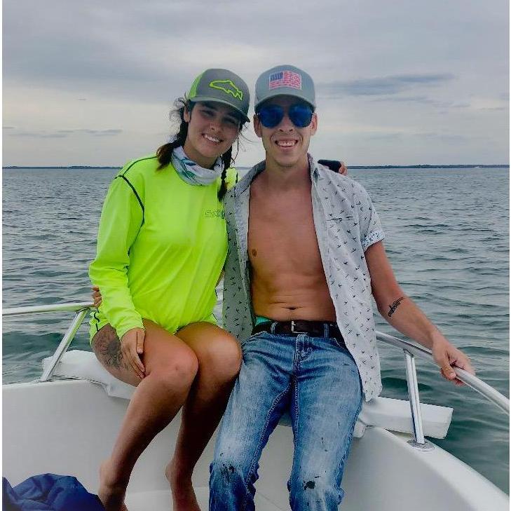 I don't know if you can tell yet but we love boating and fishing!