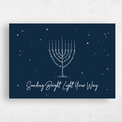 Navy, Blue Holiday Card - Mackay