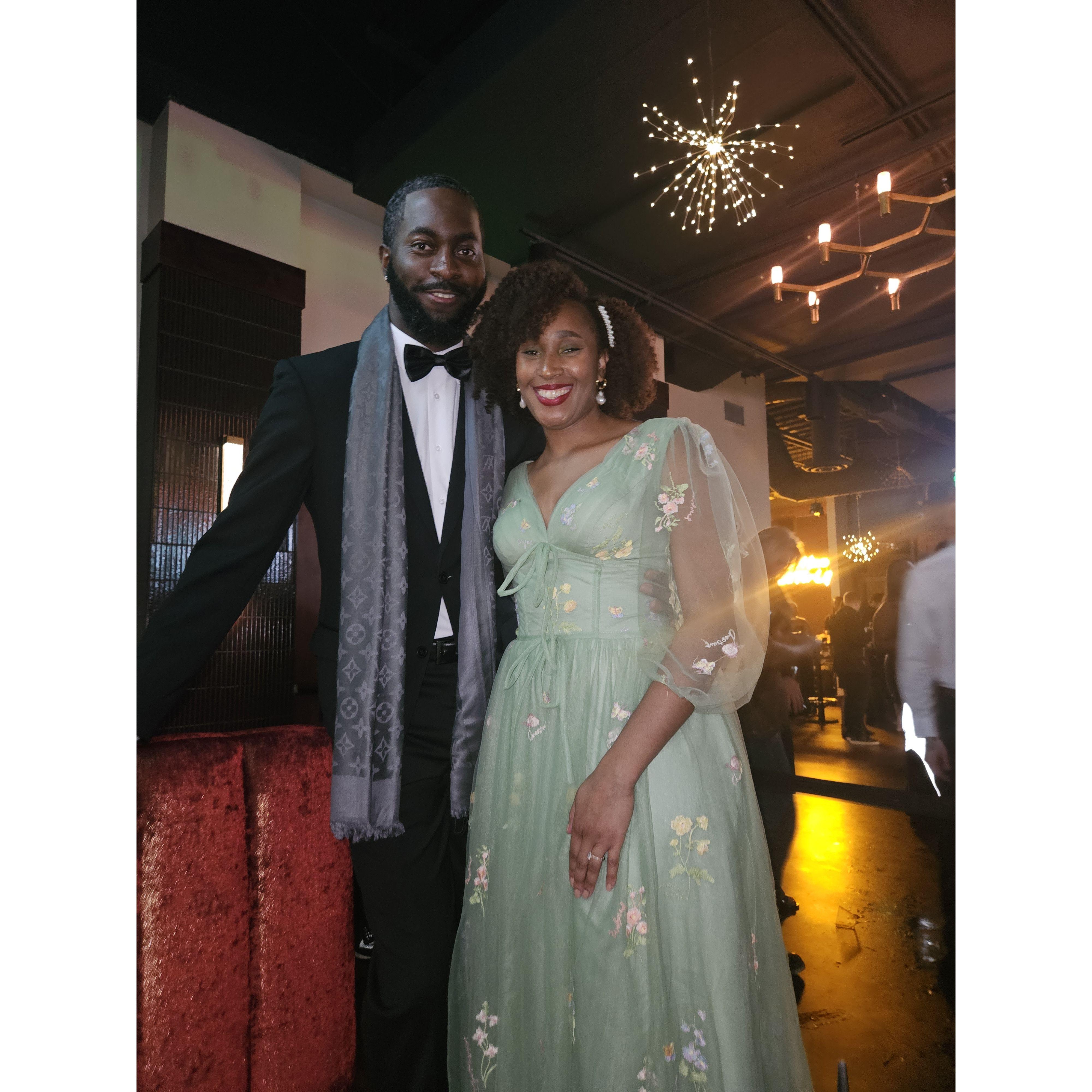 New Years Eve of 2023. Old Hollywood Red Carpet themed party.