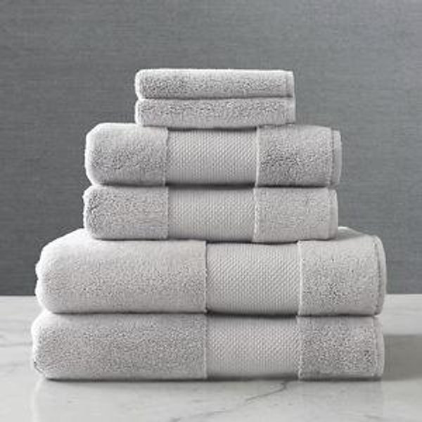 Frontgate Resort Collection™ Bath Towels, Set of Six, Fog