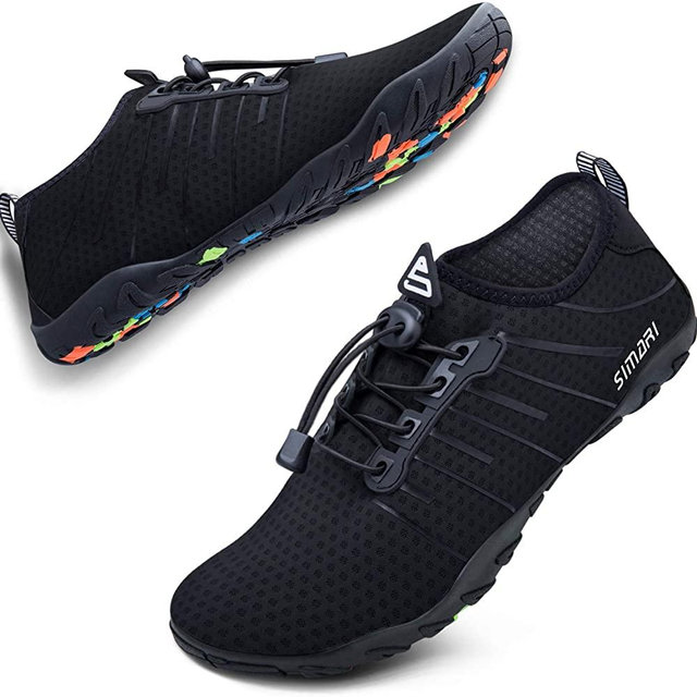 SIMARI Water Shoes Mens Womens Sports Quick Dry Barefoot Diving Swim Surf Aqua Walking Beach Yoga