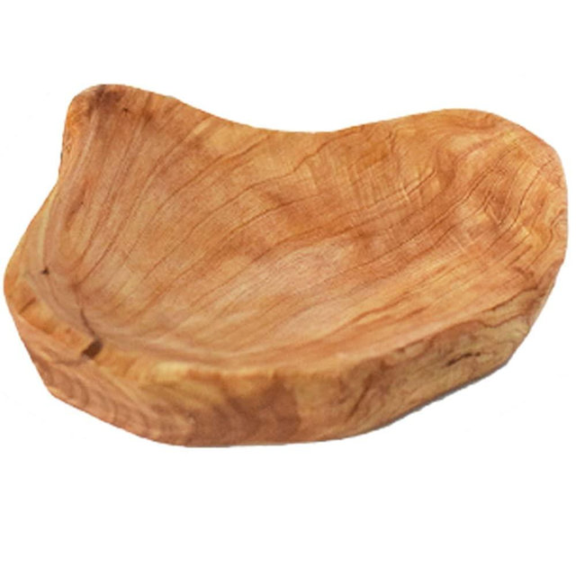 COSPRING Root Wood Dish, Party Platter and Tray for Sandwich Bread Serving, appetizer display, Vintage ring dish, Hand Carved Artworks (7 inch - 9 inch)
