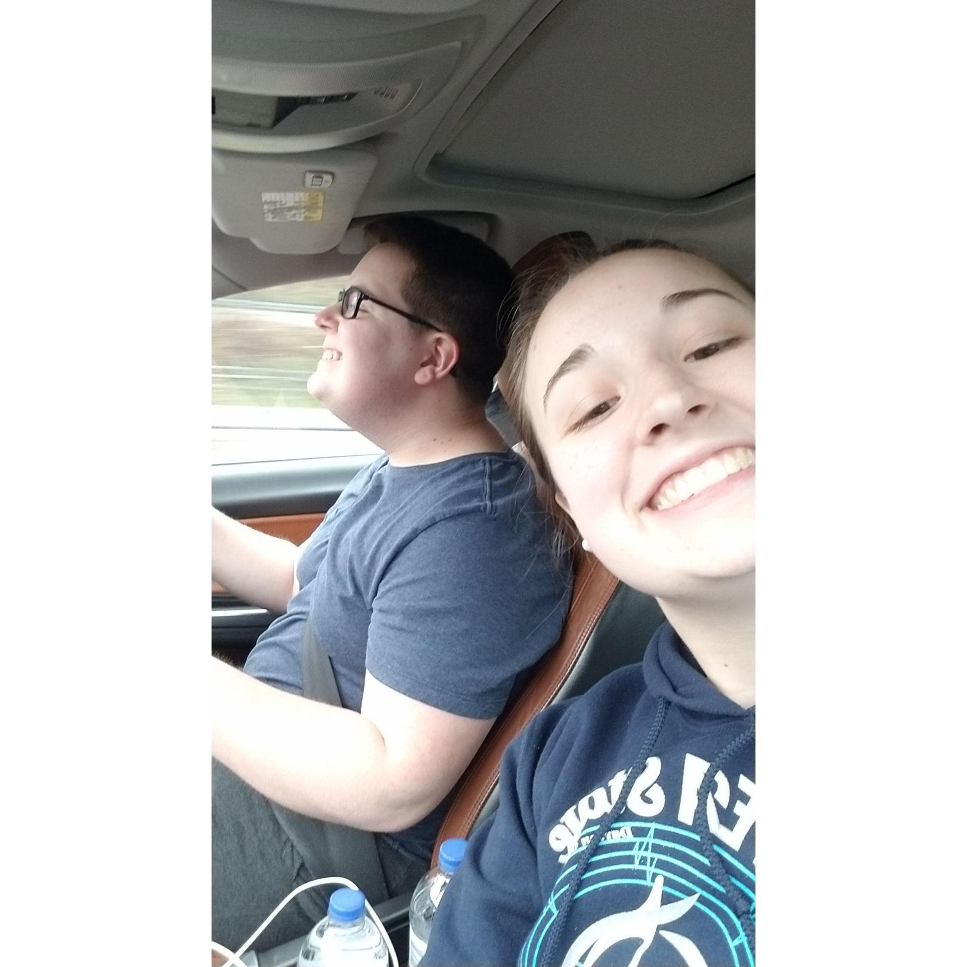 Road trip down to Florida for spring break in 2019, Morgan had no idea Shawn was planning to propose 3 days later!