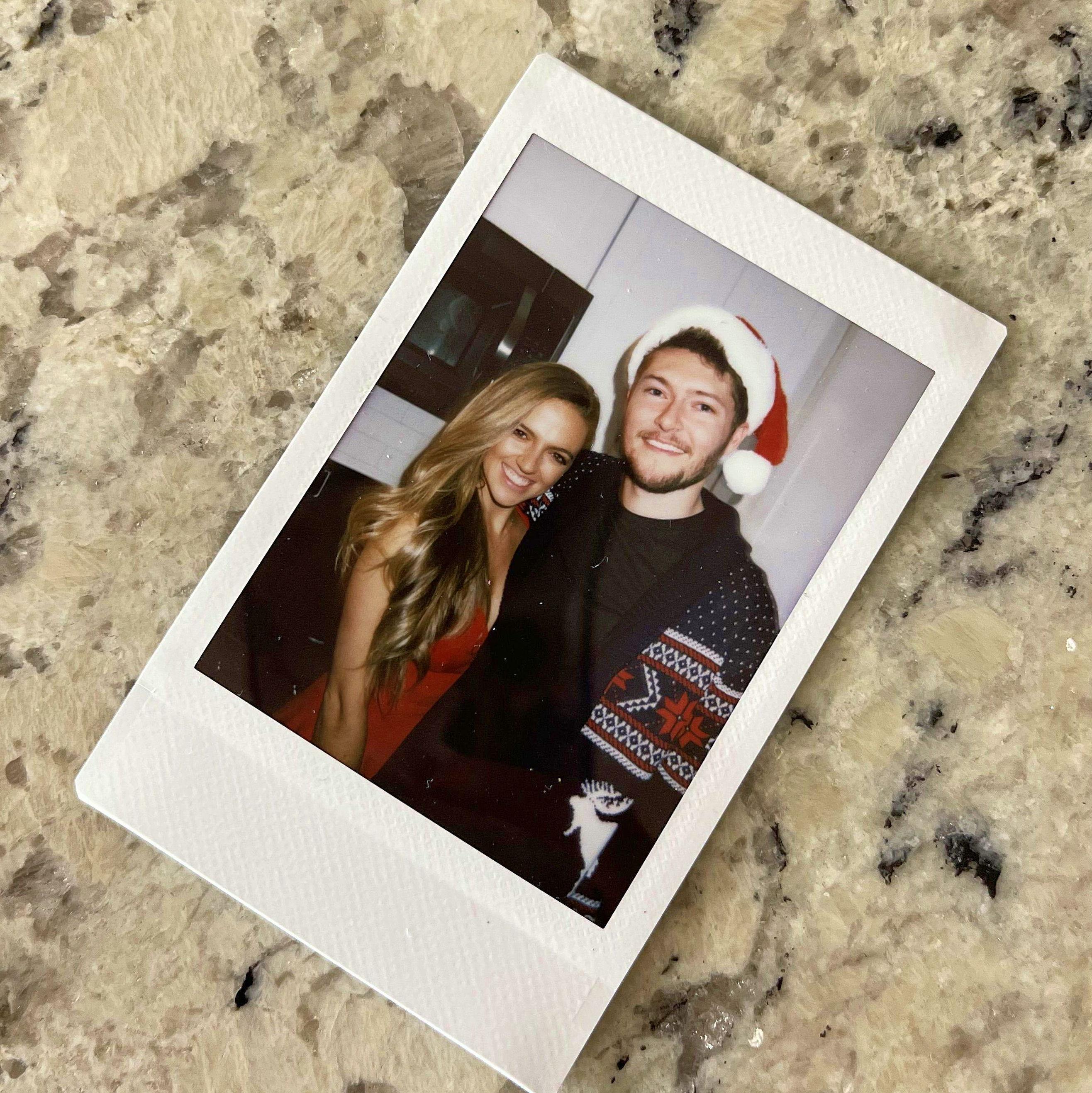 Our first ever photo together