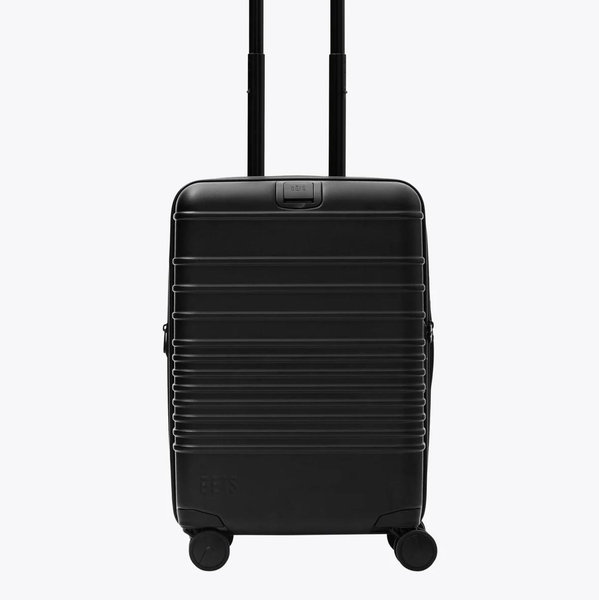 BÉIS 'The Carry-On Roller' in Black - 21" Carry On Rolling Luggage & Suitcase