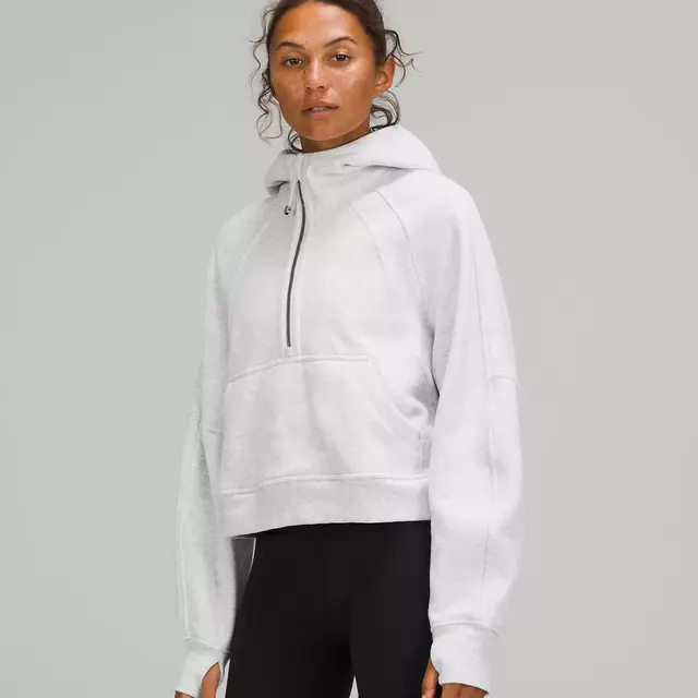 Scuba Oversized Half-Zip Hoodie