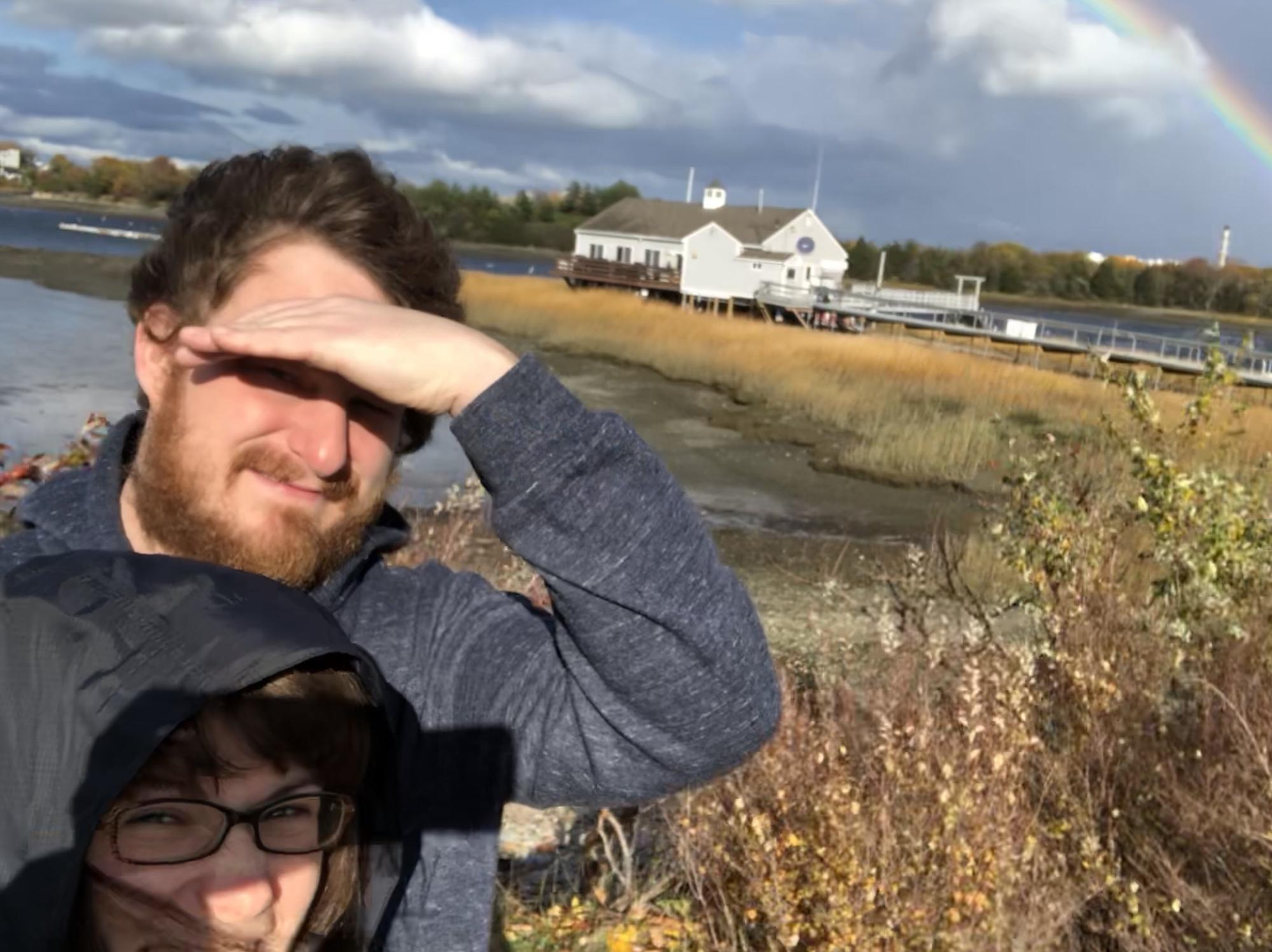 Weymouth Rainbow Selfie