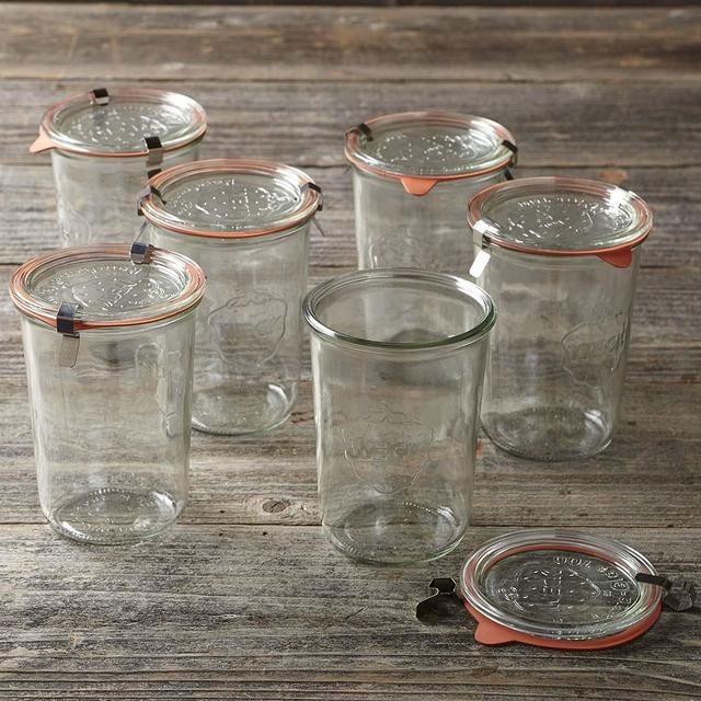 Weck Mold Jars, Set of 6, 28.7 Oz.