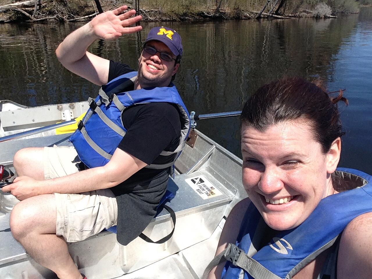 Boating on Lake Nockamixon