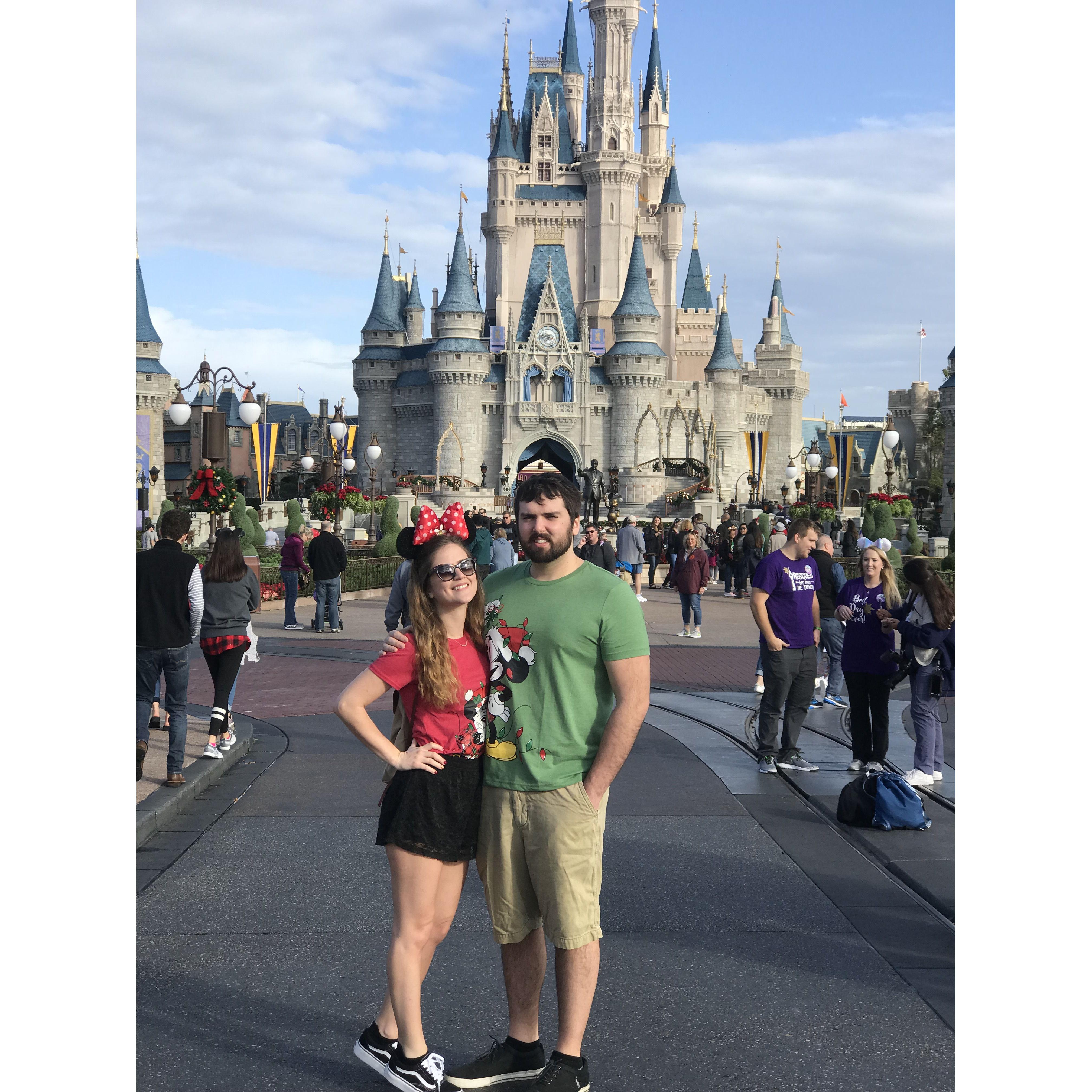 Disney World, Christmas 2018