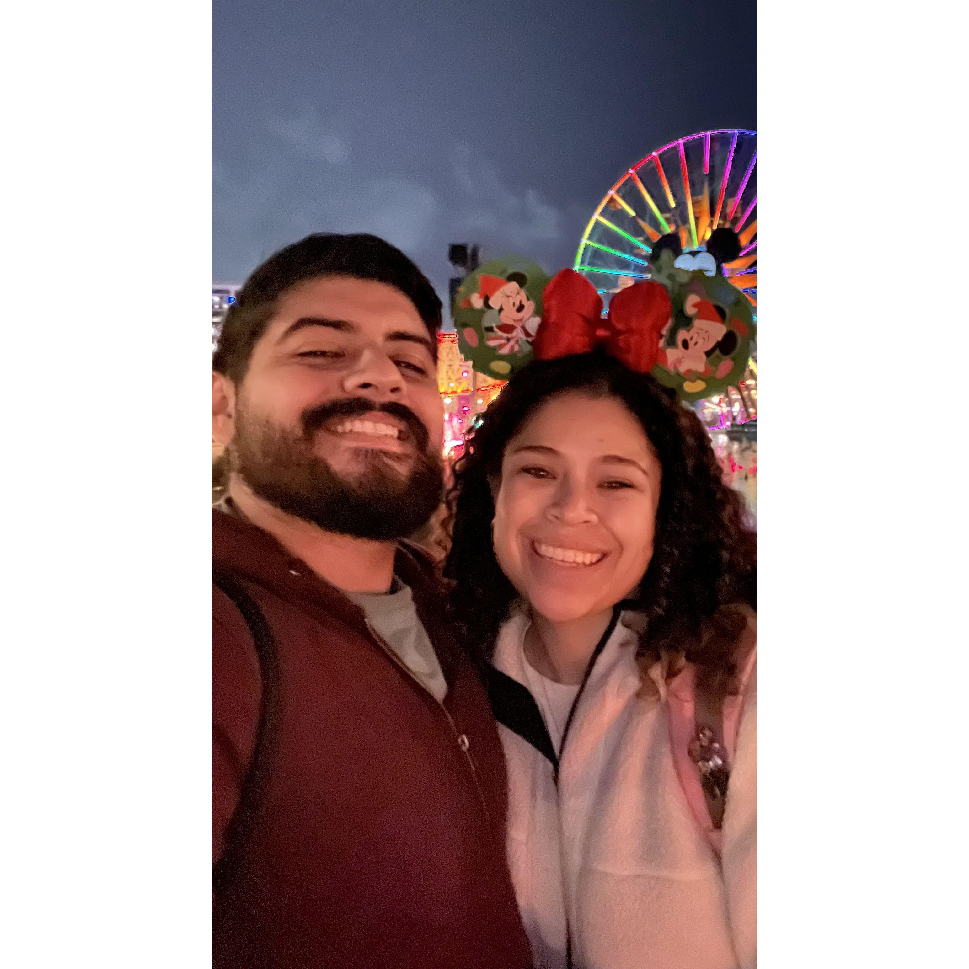 Most recent trip to Disneyland, one of our favorite vacation spots
