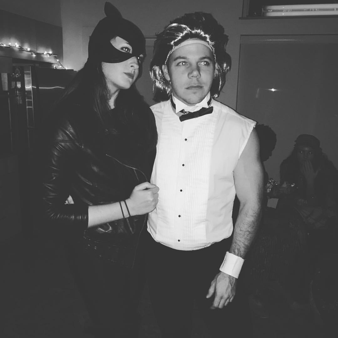 Catwoman and Patrick Swayze